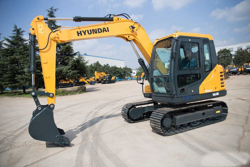 Exceptional Power and Efficiency: The R75DVS Excavator with Yanmar 4TNV98-Z Engine