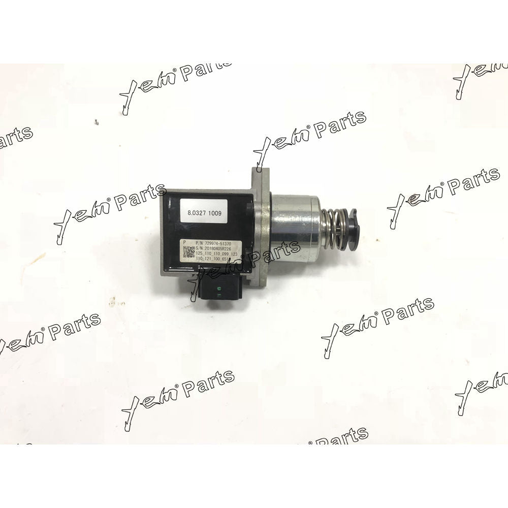 4D98 4D98E 4TNV98 FUEL ELECTRICAL CONTROL PUMP ACTUATOR VALVE 729974-51370 FOR YANMAR DIESEL ENGINE PARTS For Yanmar