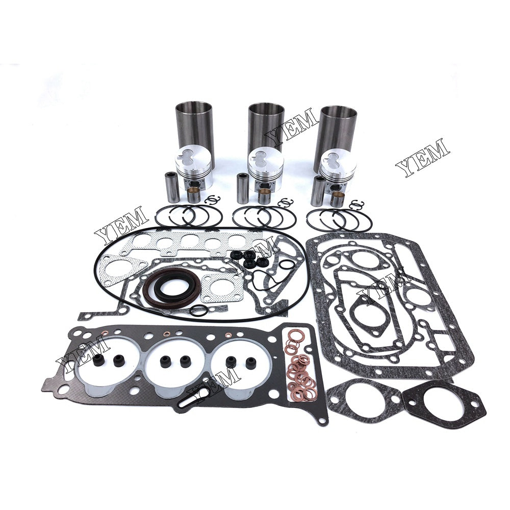 3KR1 REBUILD KIT PISTON PISTON RING CYLINDER LINER GASKET SET FOR ISUZU DIESEL ENGINE PARTS For Isuzu