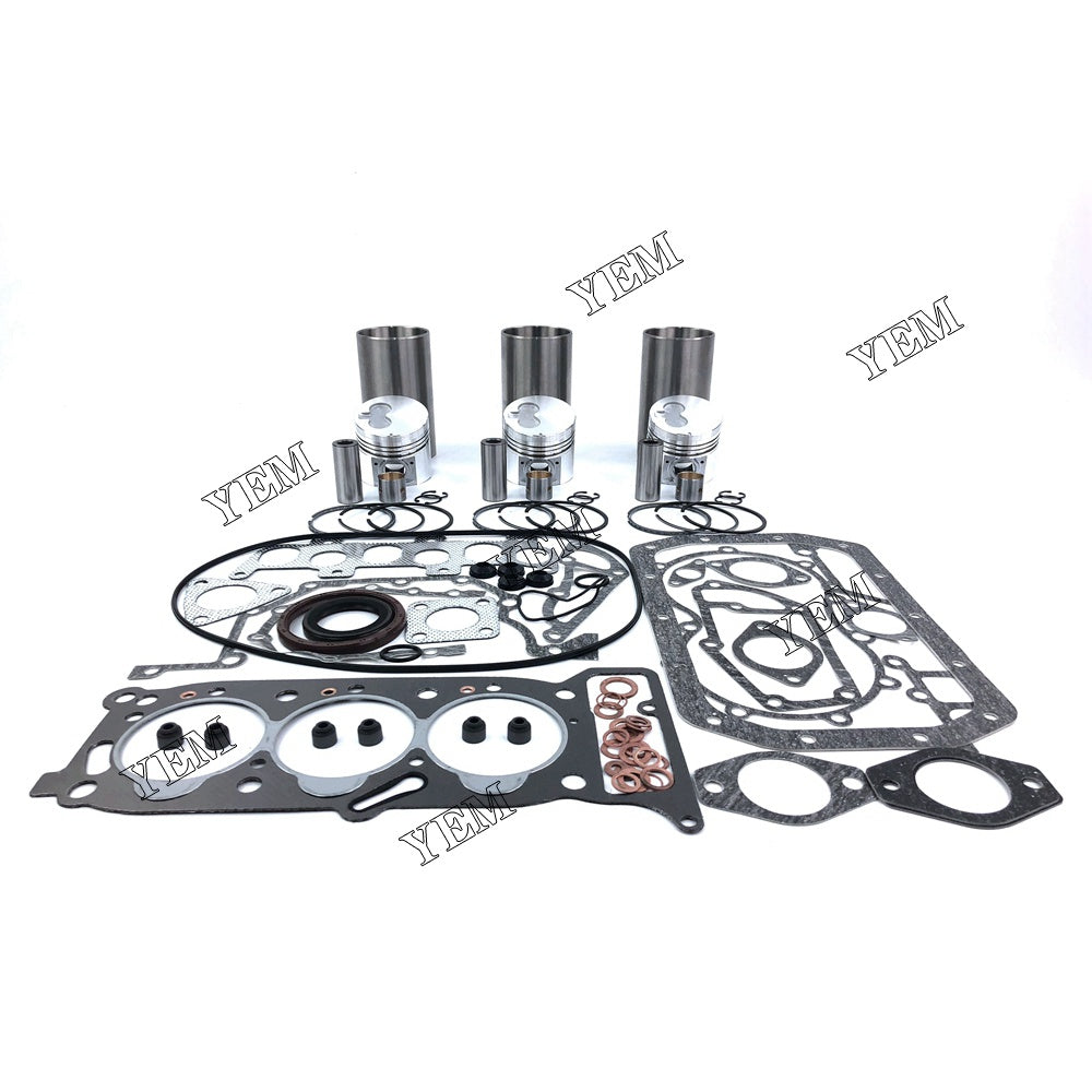 3KR1 REBUILD KIT PISTON PISTON RING CYLINDER LINER GASKET SET FOR ISUZU DIESEL ENGINE PARTS For Isuzu