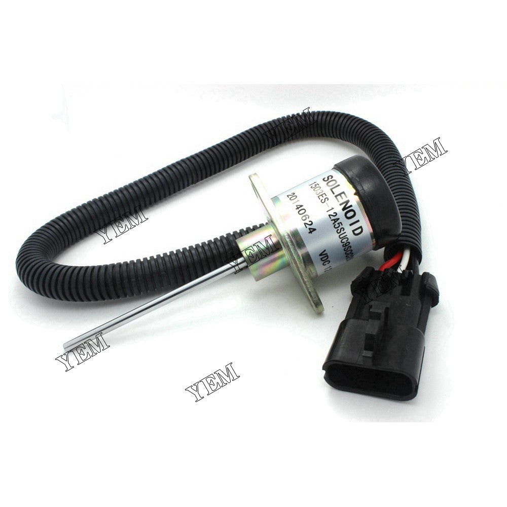 1503ES-12A5UC9S FUEL STOP SOLENOID 12V FOR EXCAVATOR ENGINE PARTS For Other