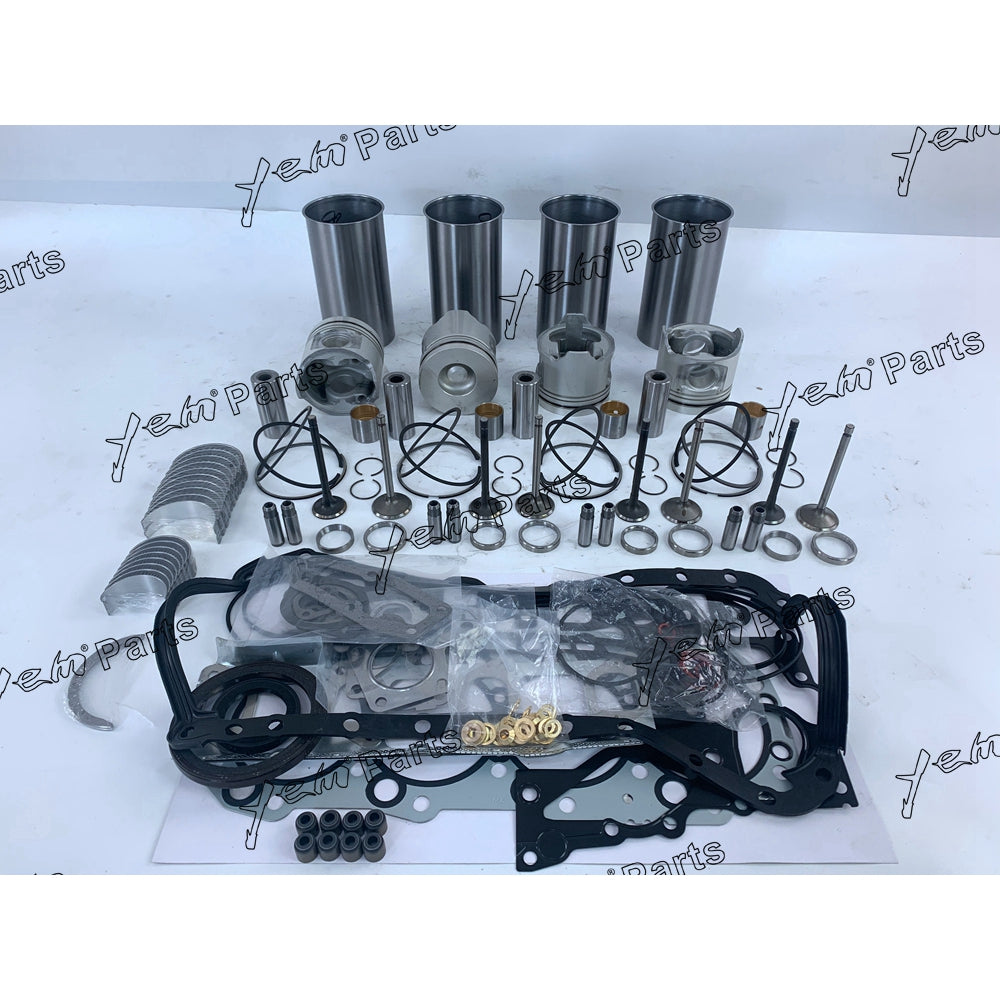 ISUZU 4JH1 OVERHAUL KIT & CYLINDER GASKET SET WITH ENGINE BEARING VALVES For Isuzu