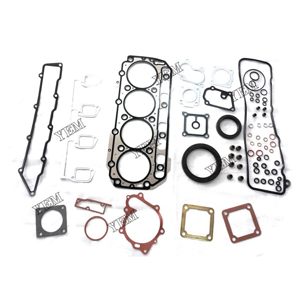 YANMAR 4TNE106 FULL GASKET SET WITH CYLINDER HEAD GASKET 723900 For Yanmar