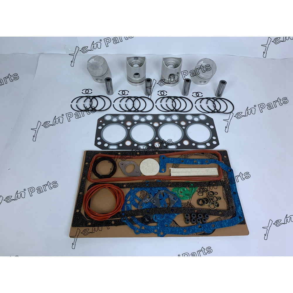 ISUZU DA220 PISTON WITH PISTON RINGS AND FULL GASKET SET For Isuzu