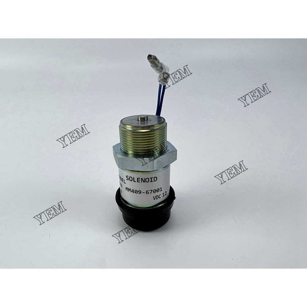 MITSUBISHI S3L2-E2 S4L2 L2E FUEL SHUT OFF STOP SOLENOID 12V