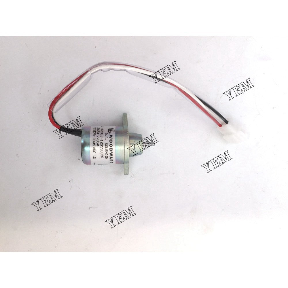 YANMAR 3TNV84 STOP SOLENOID 119653-77950 For Yanmar