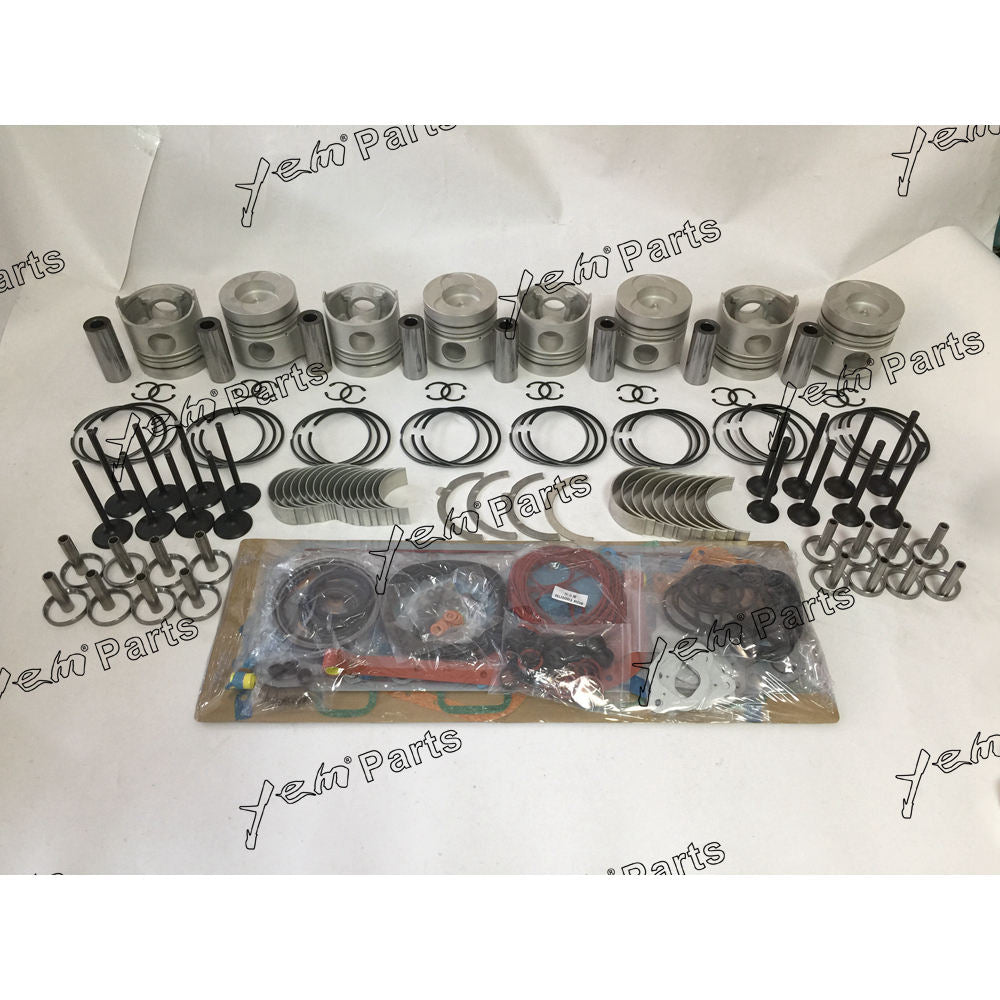 NISSAN RD8 REBUILD KIT WITH PISTON RING ENGINE BEARING VALVE For Nissan