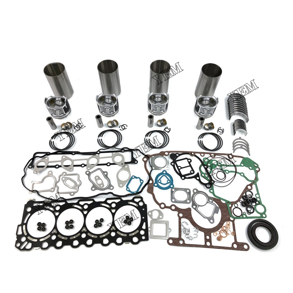 V3307 PISTON KIT FULL GASKET SET & BEARINGS KIT FOR KUBOTA DIESEL ENGINE PARTS For Kubota