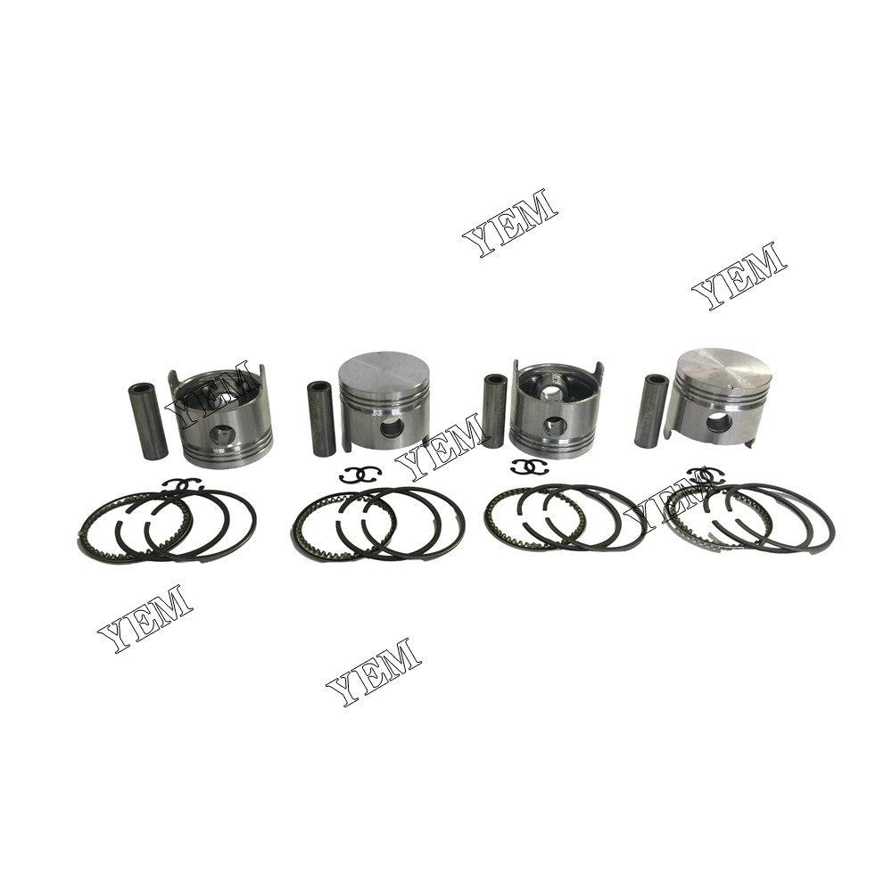 TOYOTA 4P PISTON SET WITH PISTON RINGS For Toyota