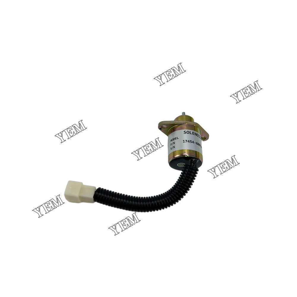 KUBOTA 17454-60010 SOLENOID STOP For Kubota