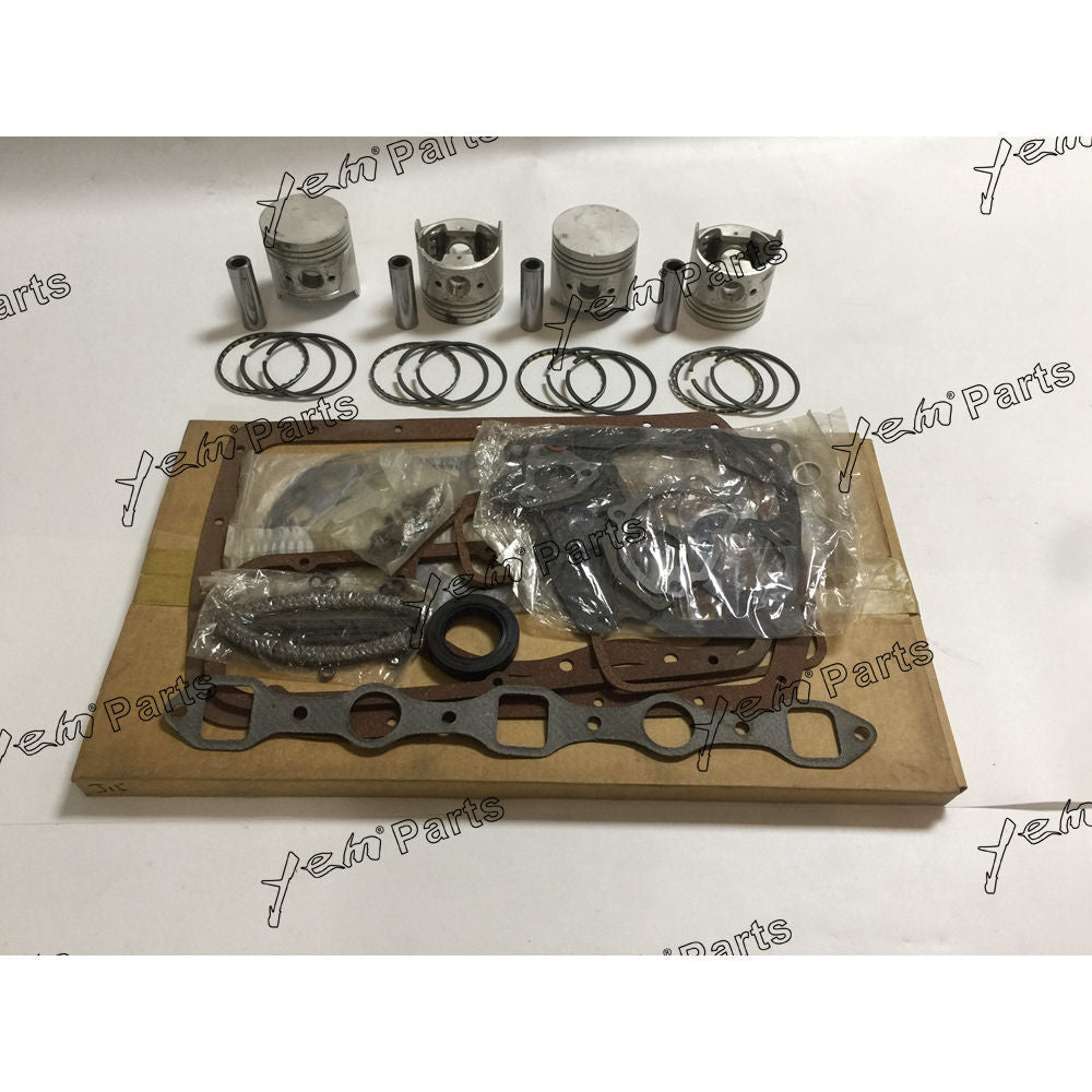 NISSAN J15 OVERHAUL REPAIR KIT WITH CYLINDER GASKET SET PISTON RINGS BEARINGS For Nissan