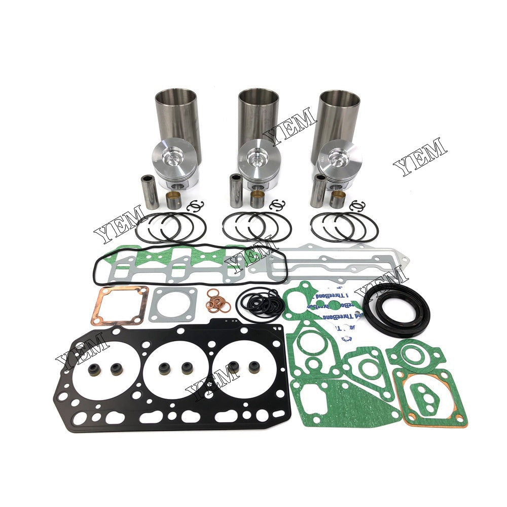 3TNV88 REPAIR KIT PISTON PISTON RING CYLINDER LINER FULL GASKET SET FOR YANMAR DIESEL ENGINE PARTS For Yanmar