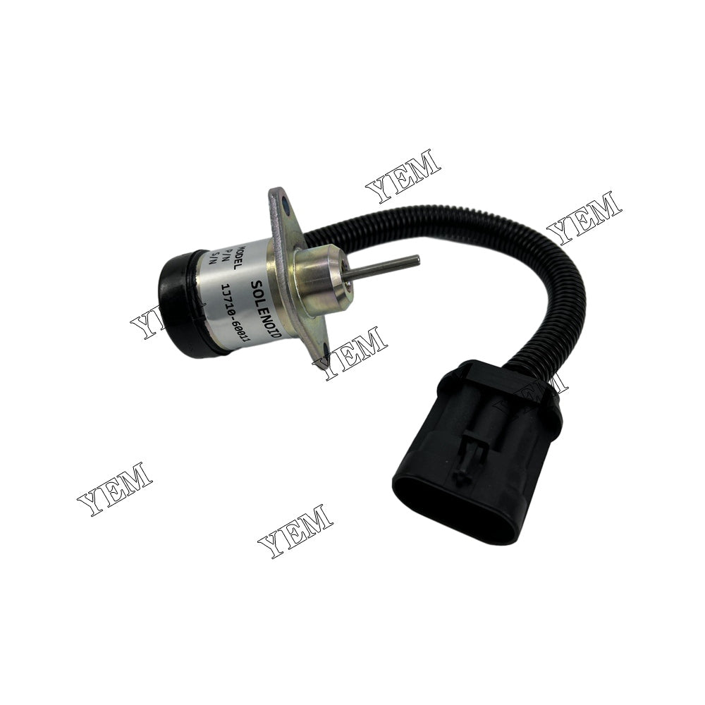 V2607 STOP SOLENOID 1J710-60011 FOR KUBOTA DIESEL ENGINE PARTS For Kubota