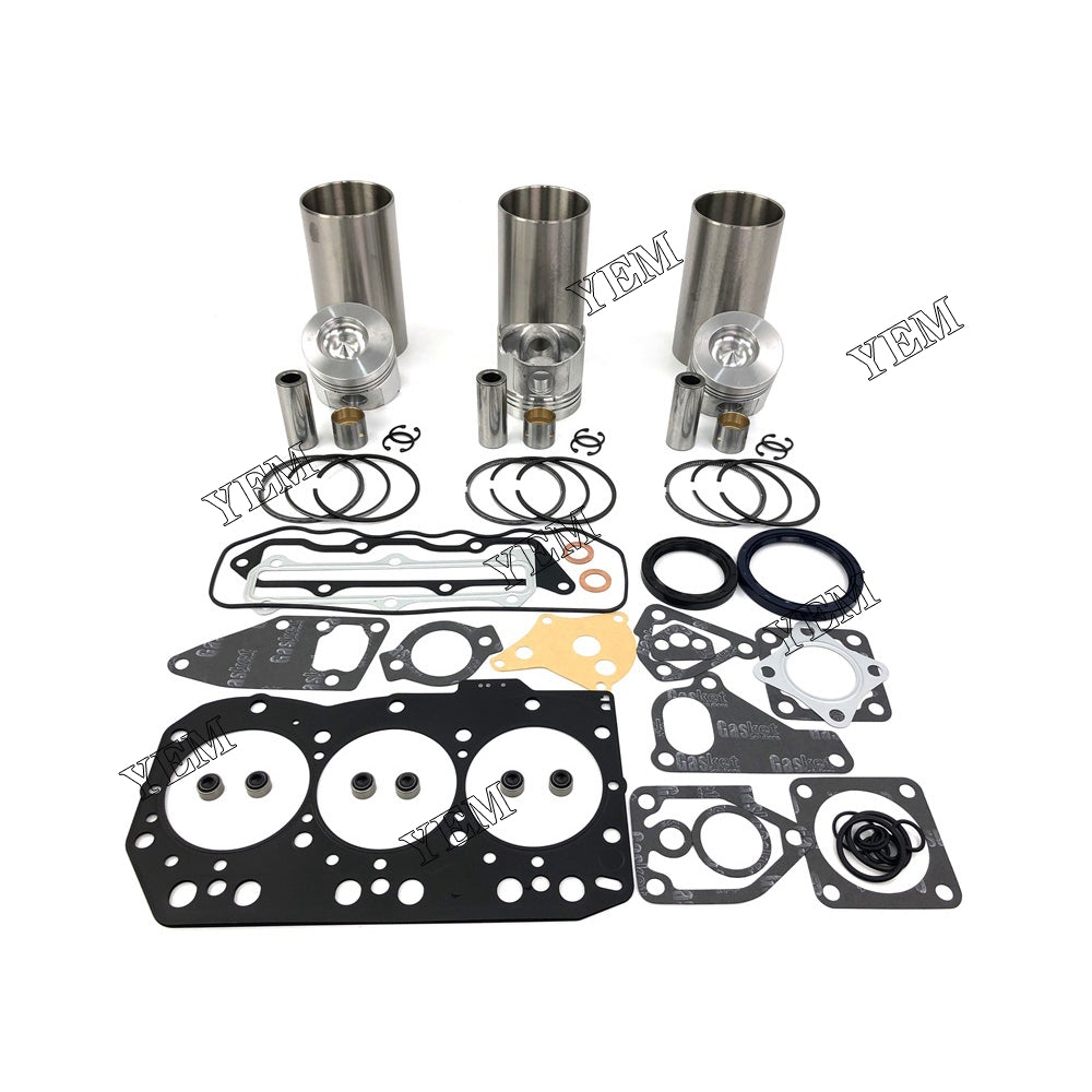 3TNC80 REPAIR KIT PISTON PISTON RING CYLINDER LINER FULL GASKET SET FOR YANMAR DIESEL ENGINE PARTS For Yanmar