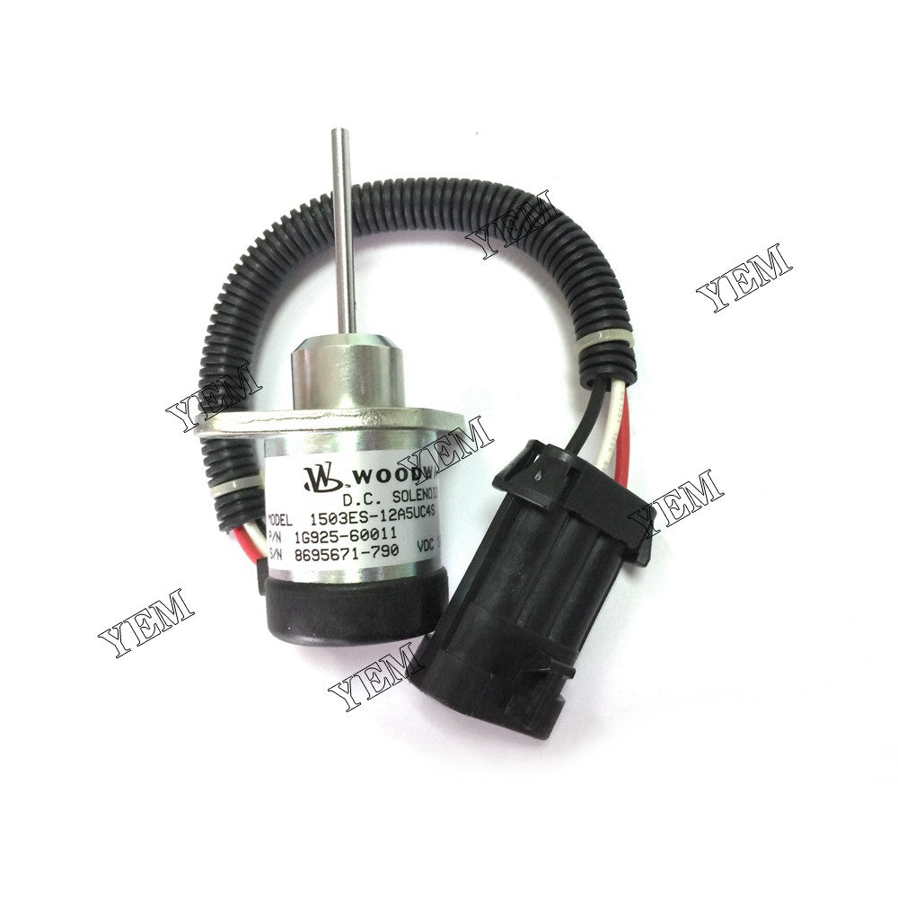 KUBOTA 1G925-60010 SOLENOID STOP For Kubota