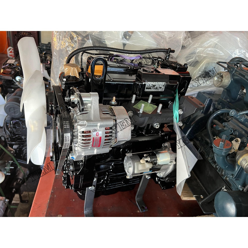 3TNV76 COMPLETE ENGINE ASSEMBLY -KLIQUID COOLED FOR YANMAR DIESEL ENGINE PARTS For Yanmar