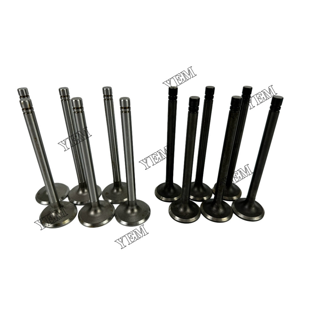 6 pcs DA120 intake and exhaust valves For Isuzu DA120 diesel engines