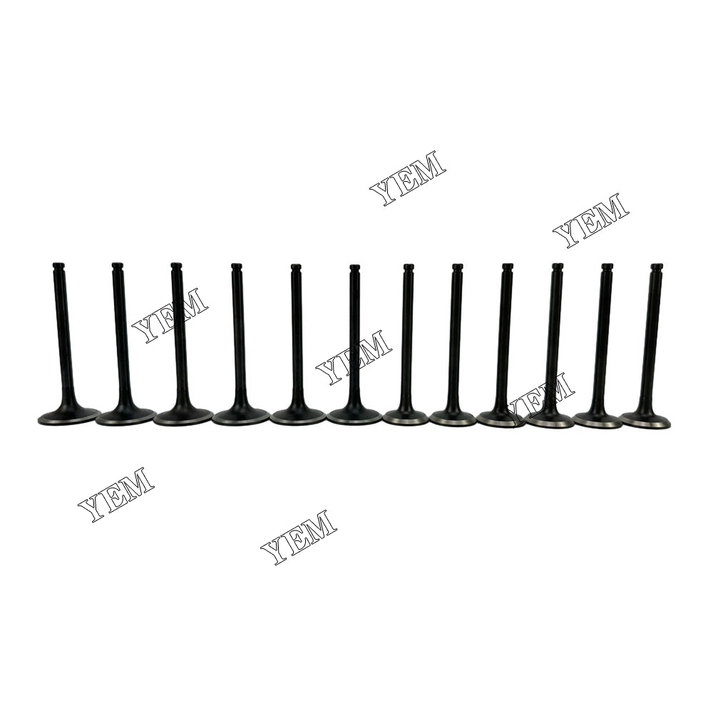 6 pcs FE6 intake and exhaust valves For Nissan FE6 diesel engines For Nissan