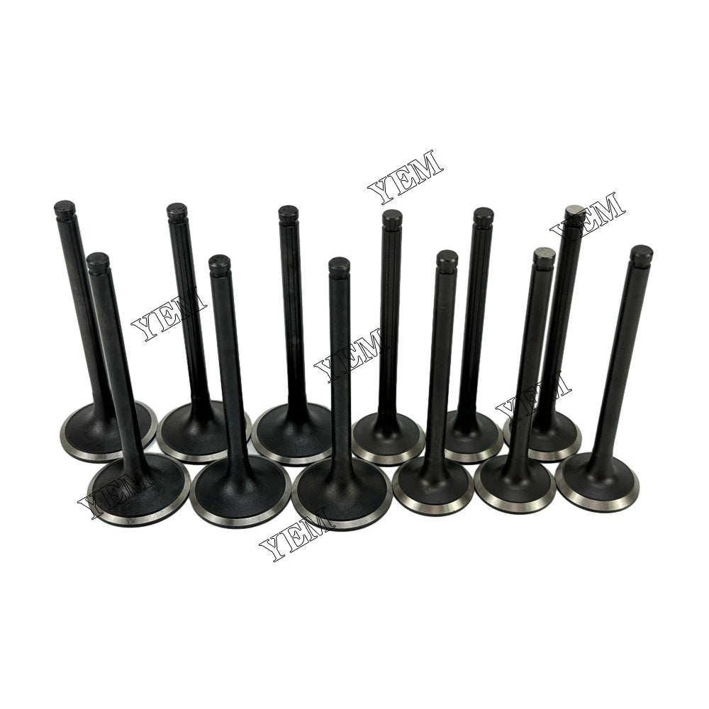 6 pcs FE6 intake and exhaust valves For Nissan FE6 diesel engines For Nissan