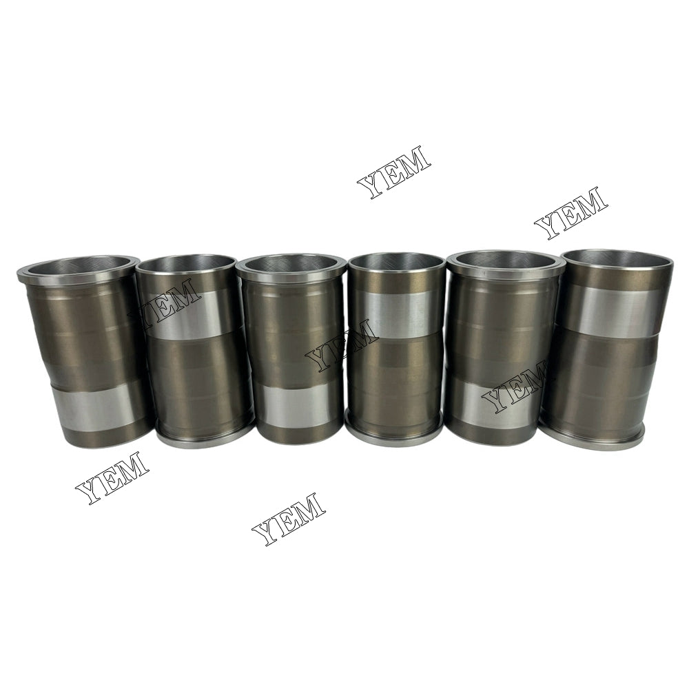 6 pcs D13F Cylinder Liner For Doosan D13F diesel engines