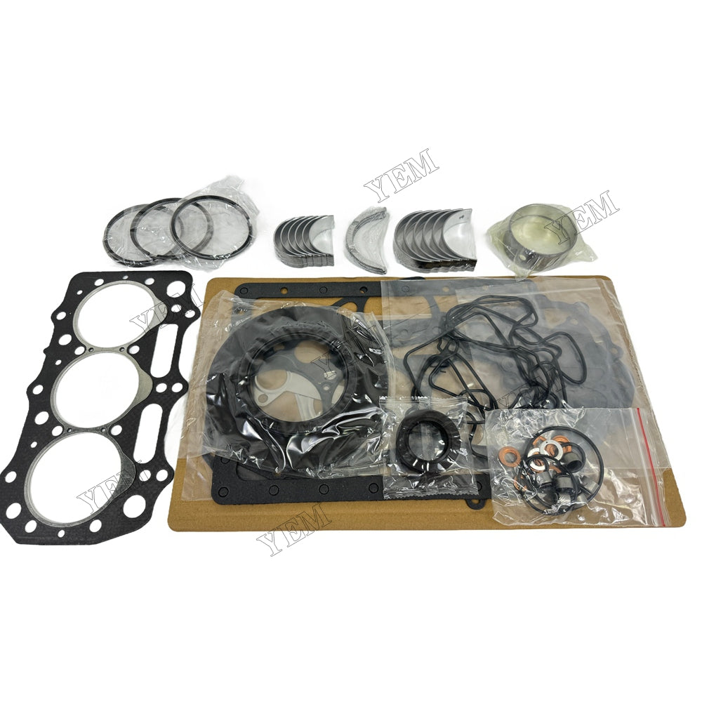 Piston ring set Gasket kit Crankshaft and Rod Bearings Set For John Deere 3013 Engine Foe John Deere