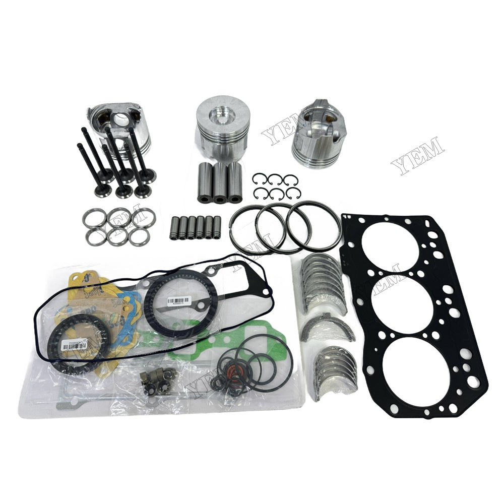 Engine Overhaul Rebuild Kit For Yanmar 3TNV82A Engine