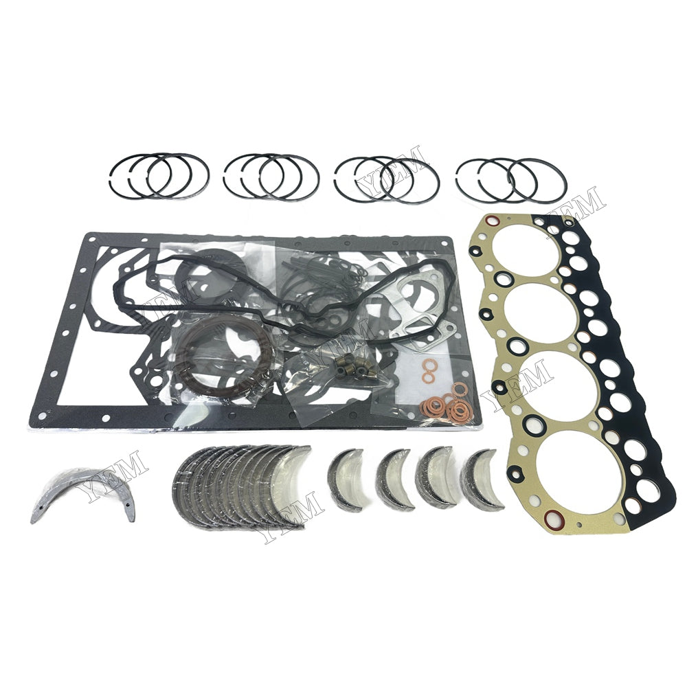 Piston ring set Gasket kit Crankshaft and Rod Bearings Set For Mitsubishi 3044C Engine