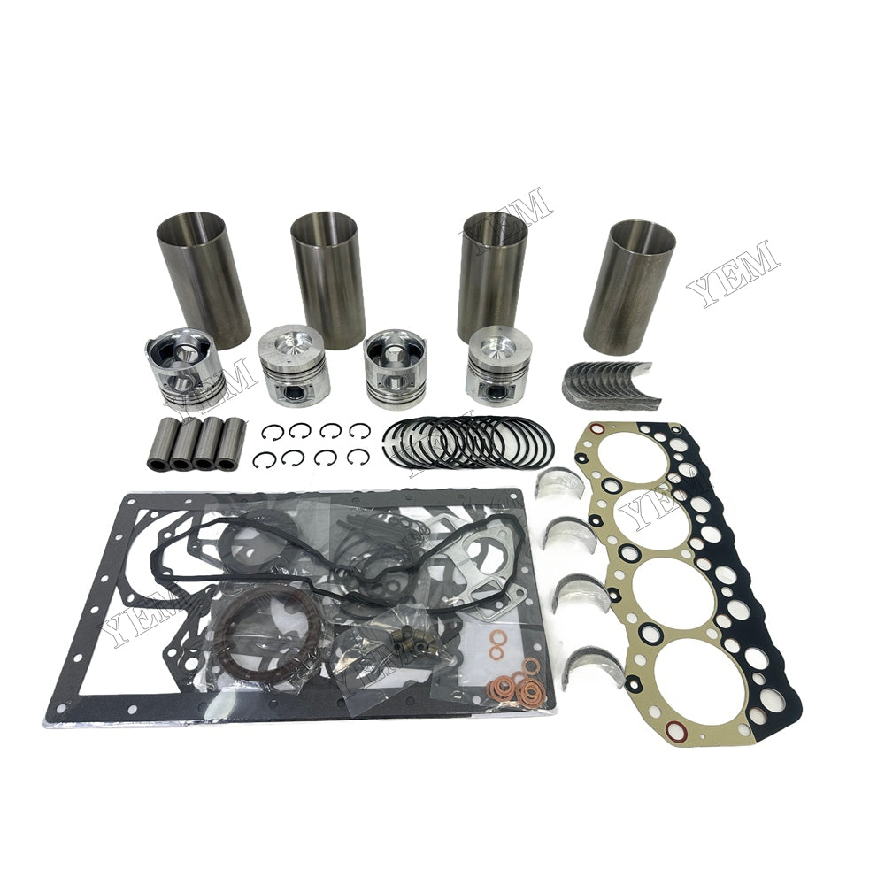 3044C Complete Engine Rebuild Kit With Gasket Bearing For Mitsubishi Foe Caterpillar