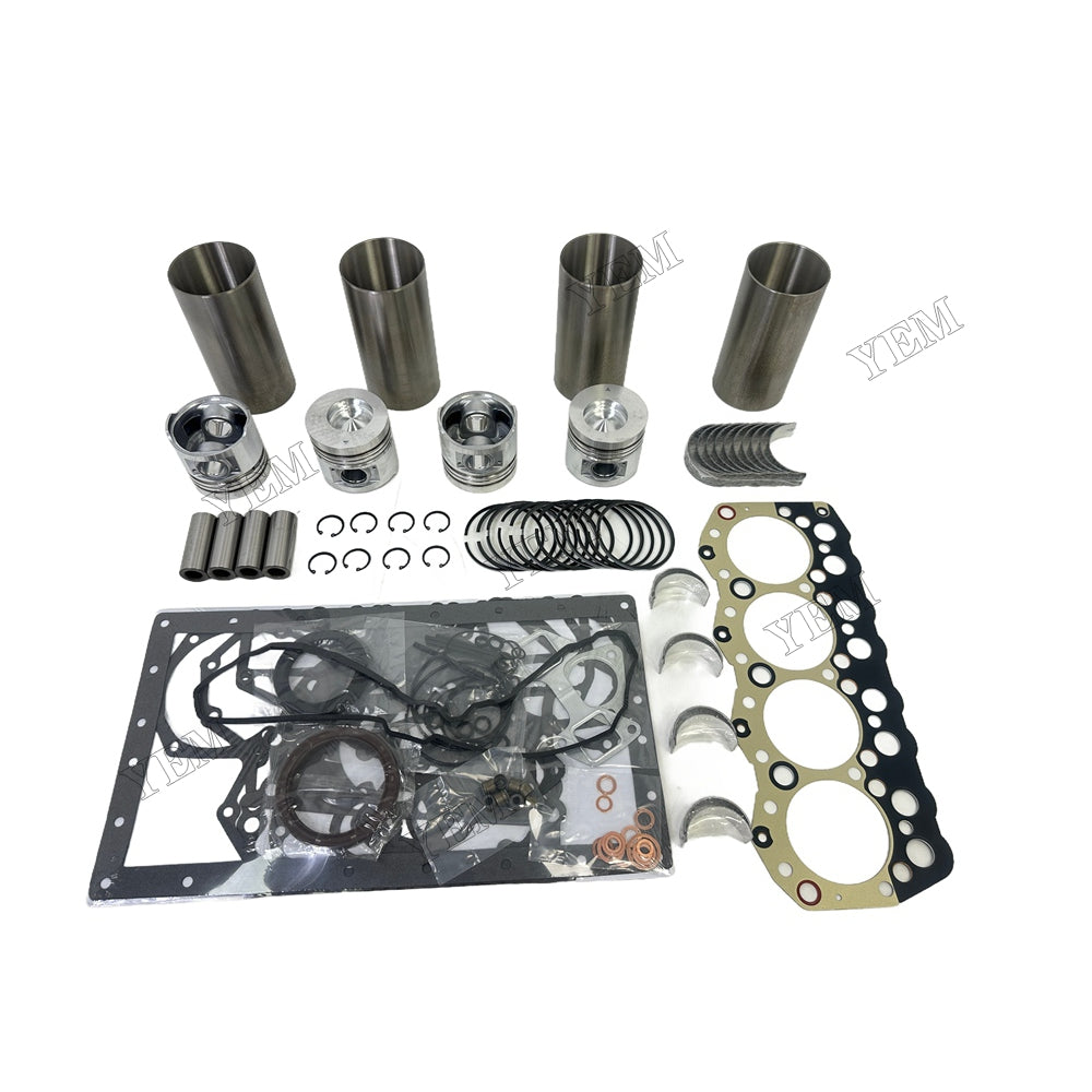 3044C Complete Engine Rebuild Kit With Gasket Bearing For Mitsubishi Foe Caterpillar