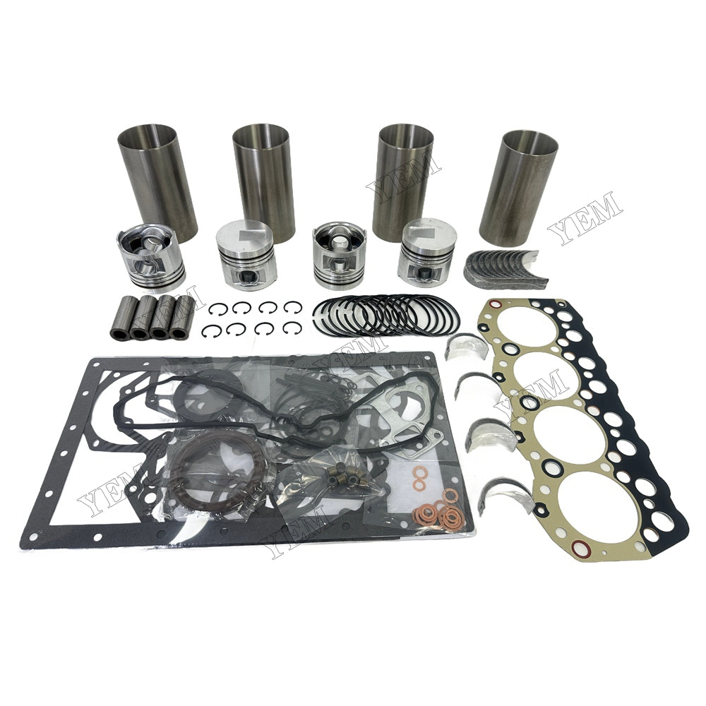 3044C Complete Engine Rebuild Kit With Gasket Bearing For Mitsubishi Foe Caterpillar