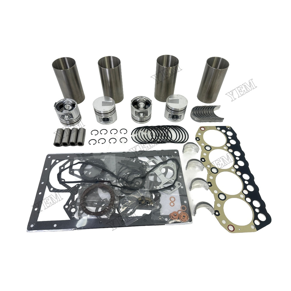 3044C Complete Engine Rebuild Kit With Gasket Bearing For Mitsubishi Foe Caterpillar