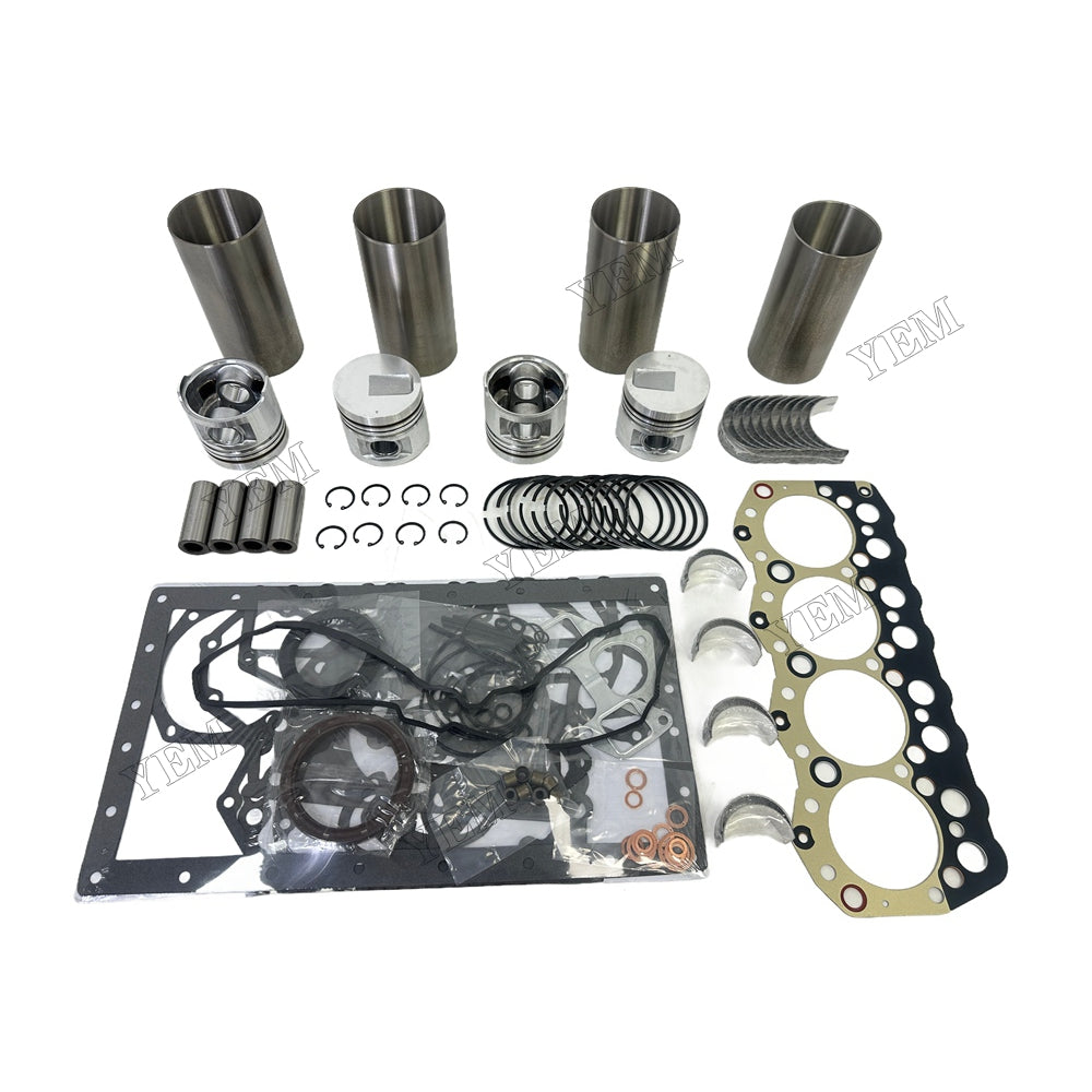 3044C Complete Engine Rebuild Kit With Gasket Bearing For Mitsubishi Foe Caterpillar