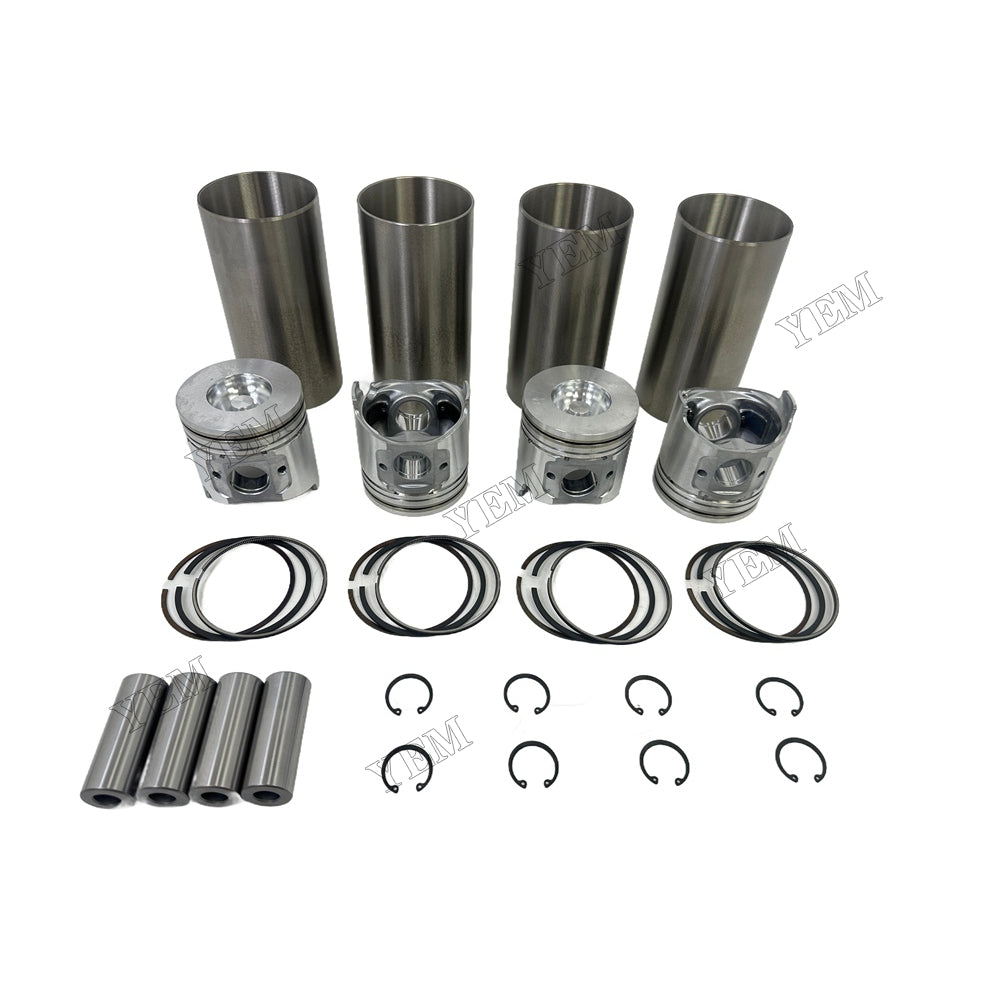 16V Cylinder Liner Kit Piston With Ring Bush For Yanmar 4TNV98 Engine Foe Yanmar