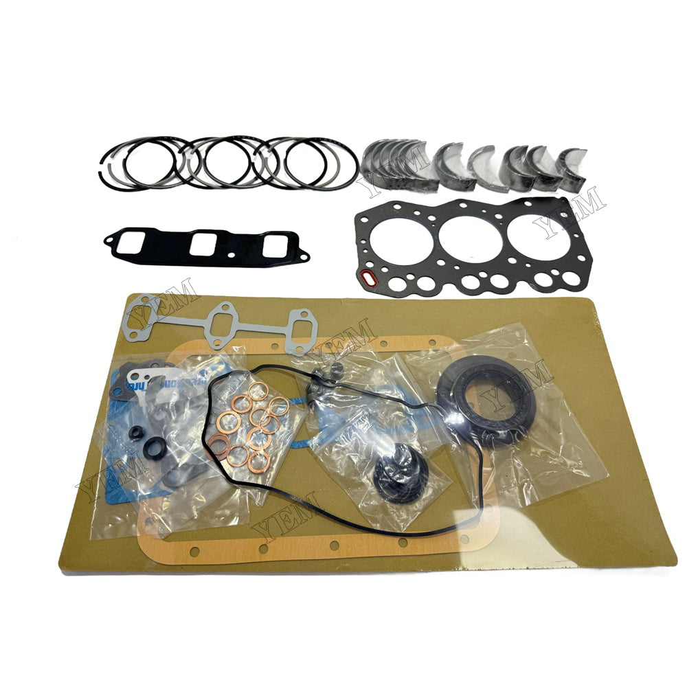 3TNE68 Piston ring set Gasket kit Crankshaft and Rod Bearings Set For Yanmar Foe Yanmar