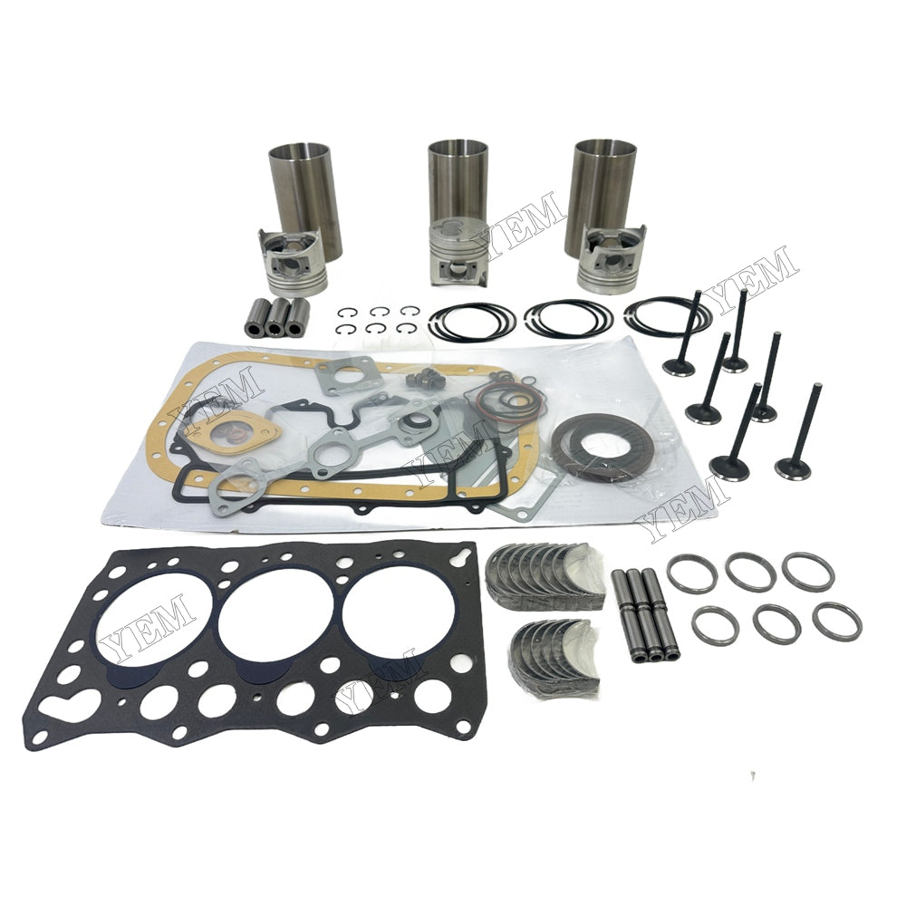 3LD1 Overhaul Rebuild Kit Gasket Main and Connecting rod bearings Valve Kit For Isuzu