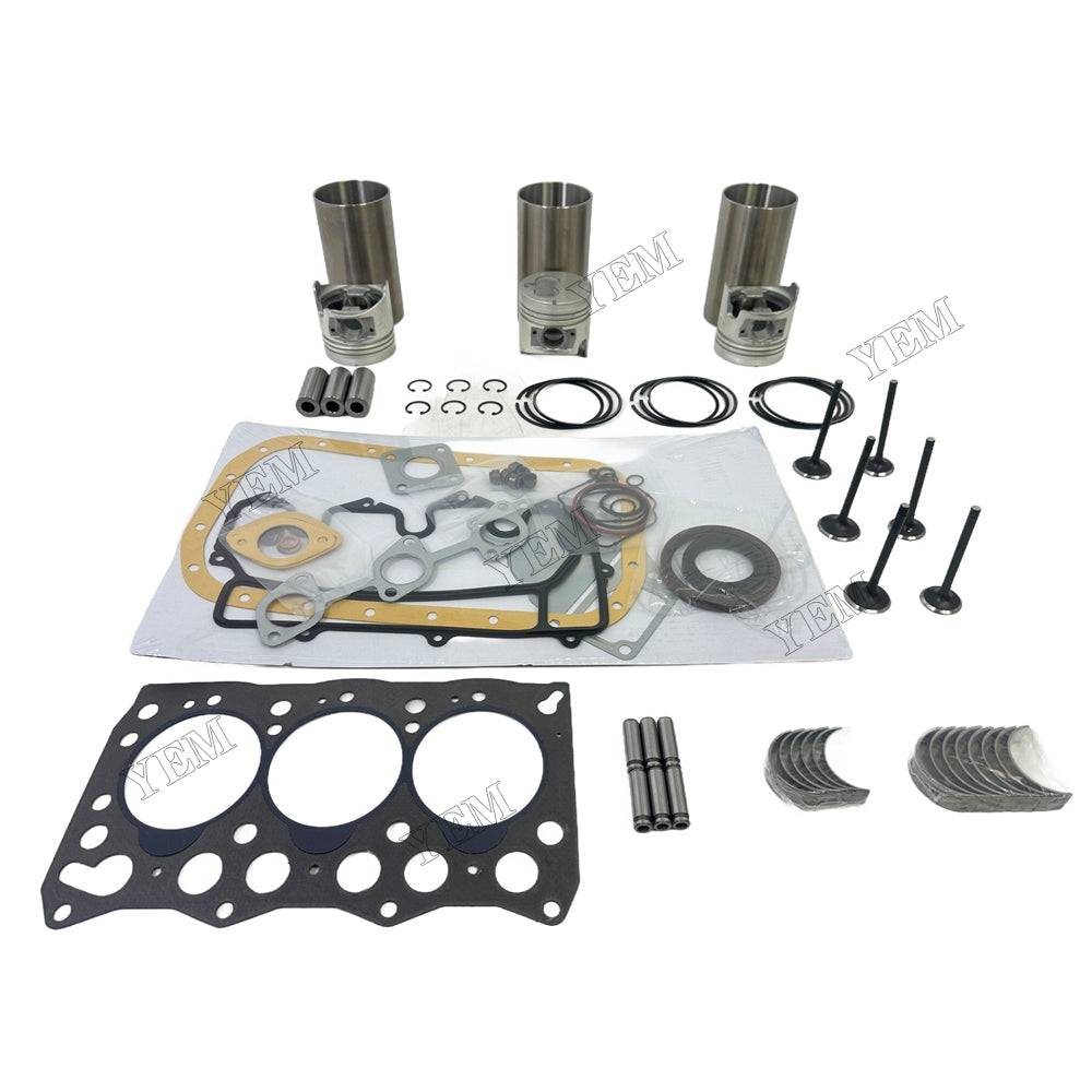 Engine Overhaul Kit Main And Rod bearings Gasket Set Valve Guide For Isuzu 3LD1 Engine