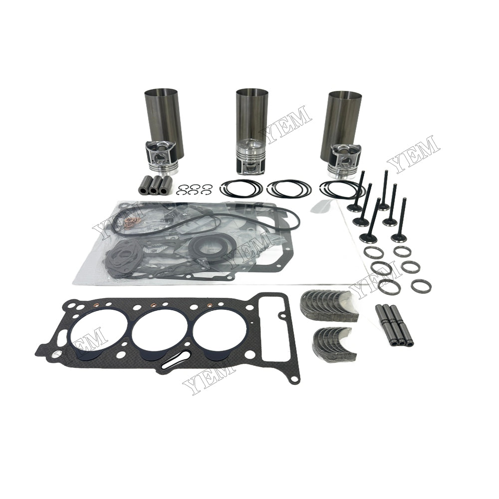 3KR2 Overhaul Rebuild Kit Gasket Main and Connecting rod bearings Valve Kit For Isuzu