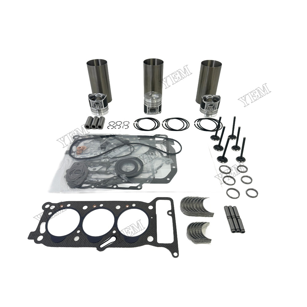 3KR2 Overhaul Rebuild Kit Gasket Main and Connecting rod bearings Valve Kit For Isuzu Foe Isuzu