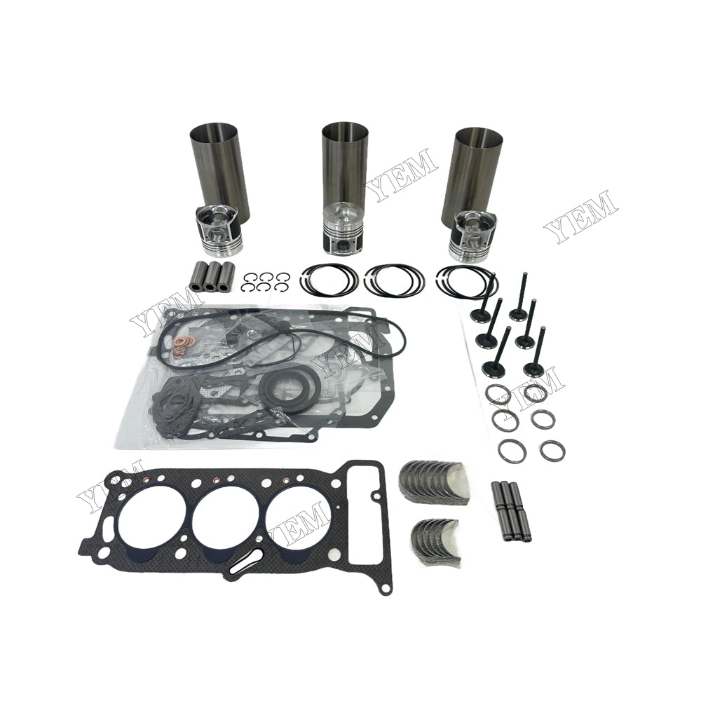 3KR2 Overhaul Rebuild Kit Gasket Main and Connecting rod bearings Valve Kit For Isuzu Foe Isuzu