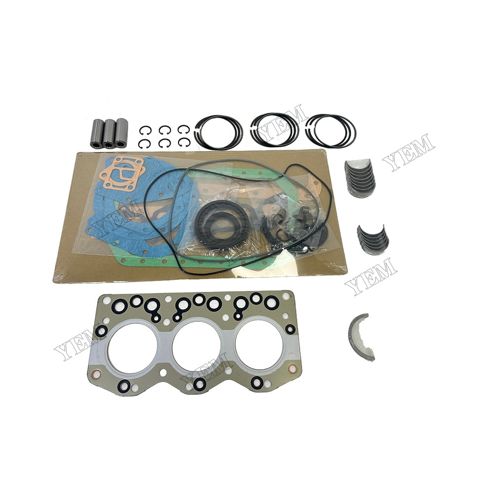 Piston ring set Gasket kit Crankshaft and Rod Bearings Set For Isuzu 3AE1 Engine Foe Isuzu