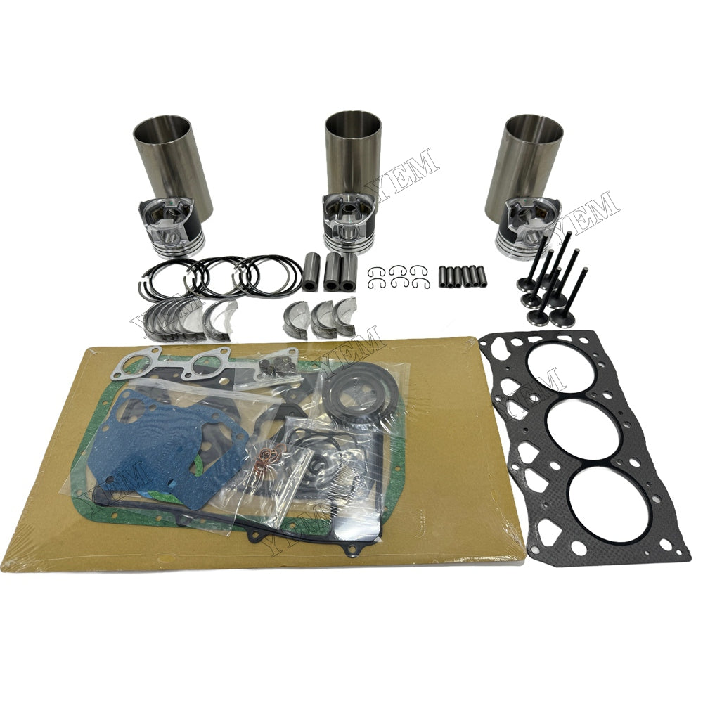 Engine Overhaul Kit Main And Rod bearings Gasket Set Valve Guide For Isuzu 3LD2 Engine