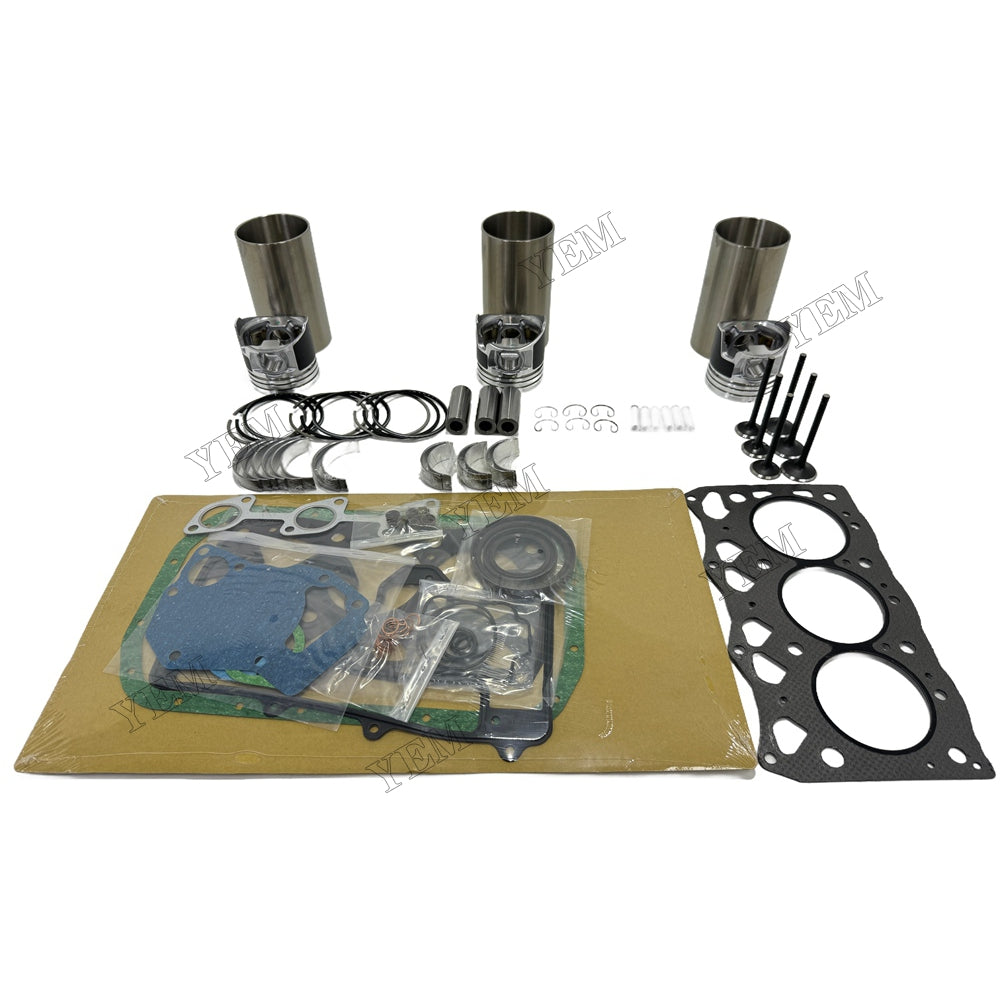 Engine Overhaul Kit Main And Rod bearings Gasket Set Valve Guide For Isuzu 3LD2 Engine Foe Isuzu