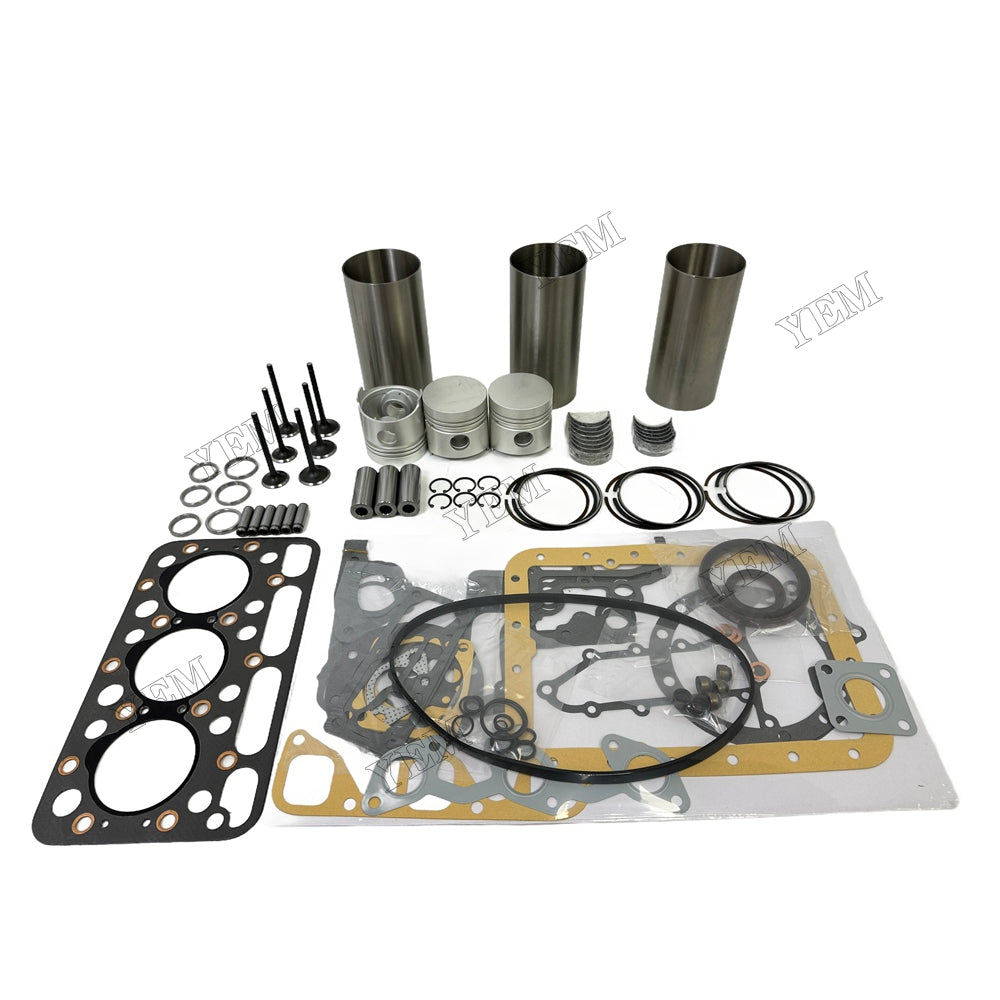 D1101 Overhaul Rebuild Kit Gasket Main and Connecting rod bearings Valve Kit For Kubota Foe Kubota