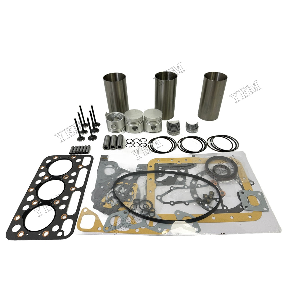 Engine Overhaul Kit Main And Rod bearings Gasket Set Valve Guide For Kubota D1101 Engine