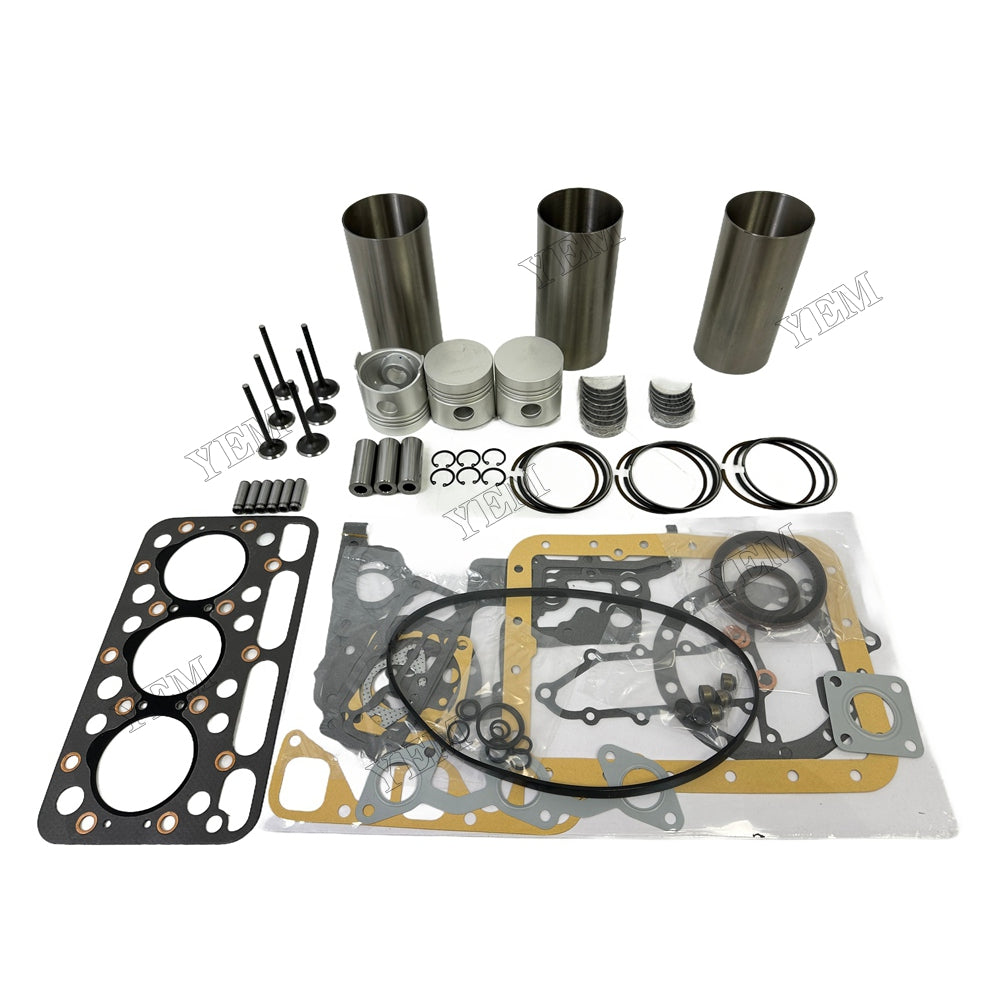 Engine Overhaul Kit Main And Rod bearings Gasket Set Valve Guide For Kubota D1101 Engine Foe Kubota