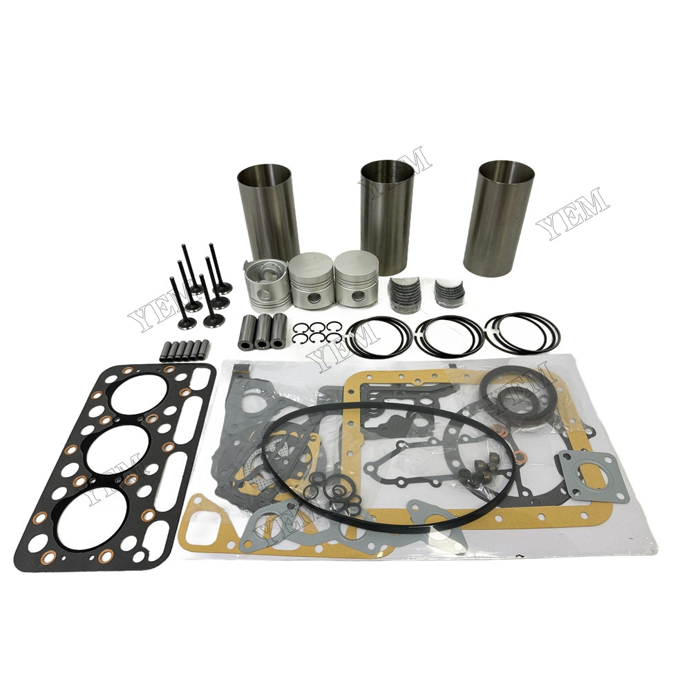 Engine Overhaul Kit Main And Rod bearings Gasket Set Valve Guide For Kubota D1101 Engine Foe Kubota