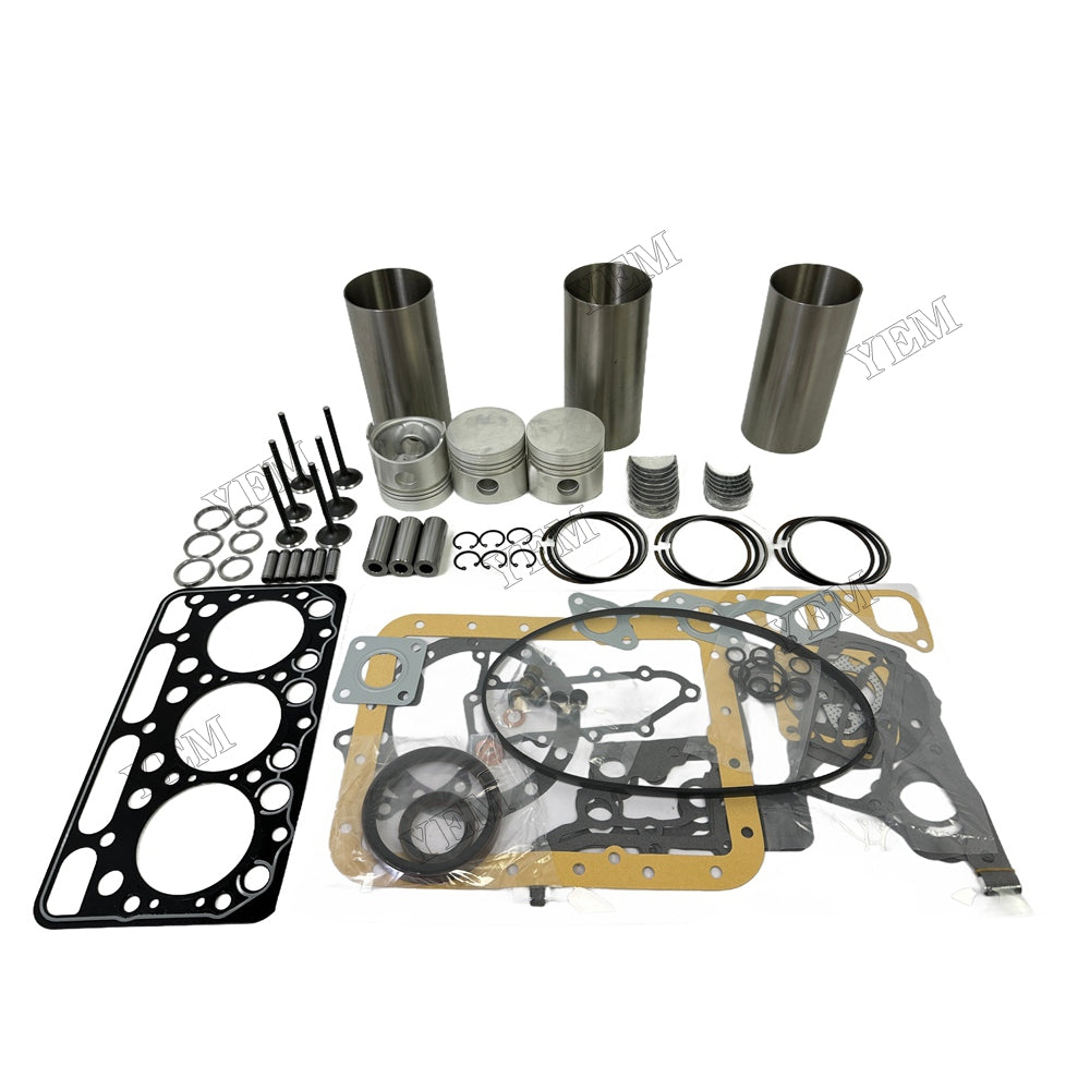 D1403 Overhaul Rebuild Kit Gasket Main and Connecting rod bearings Valve Kit For Kubota