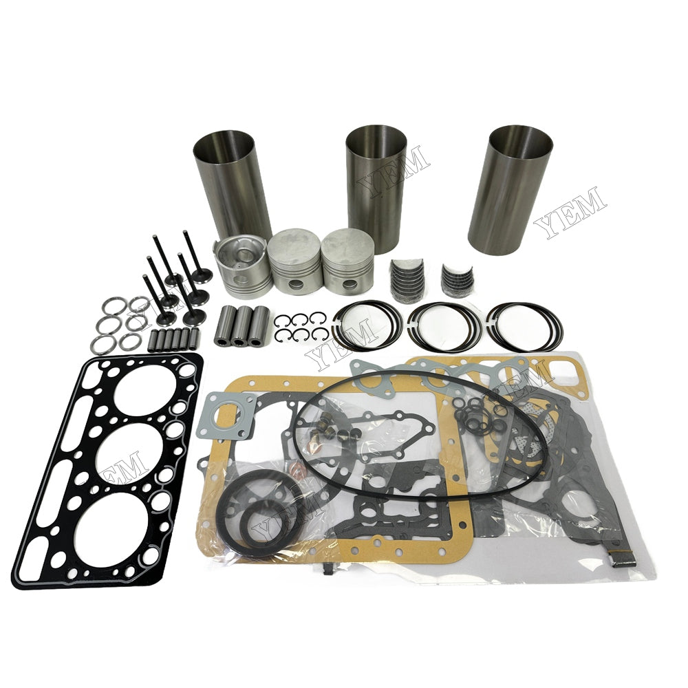 D1403 Overhaul Rebuild Kit Gasket Main and Connecting rod bearings Valve Kit For Kubota Foe Kubota