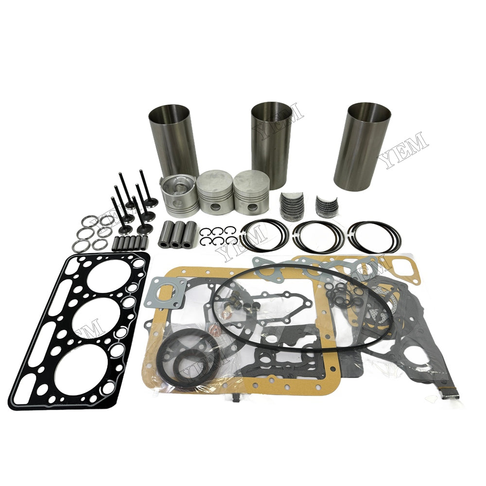 D1403 Overhaul Rebuild Kit Gasket Main and Connecting rod bearings Valve Kit For Kubota Foe Kubota