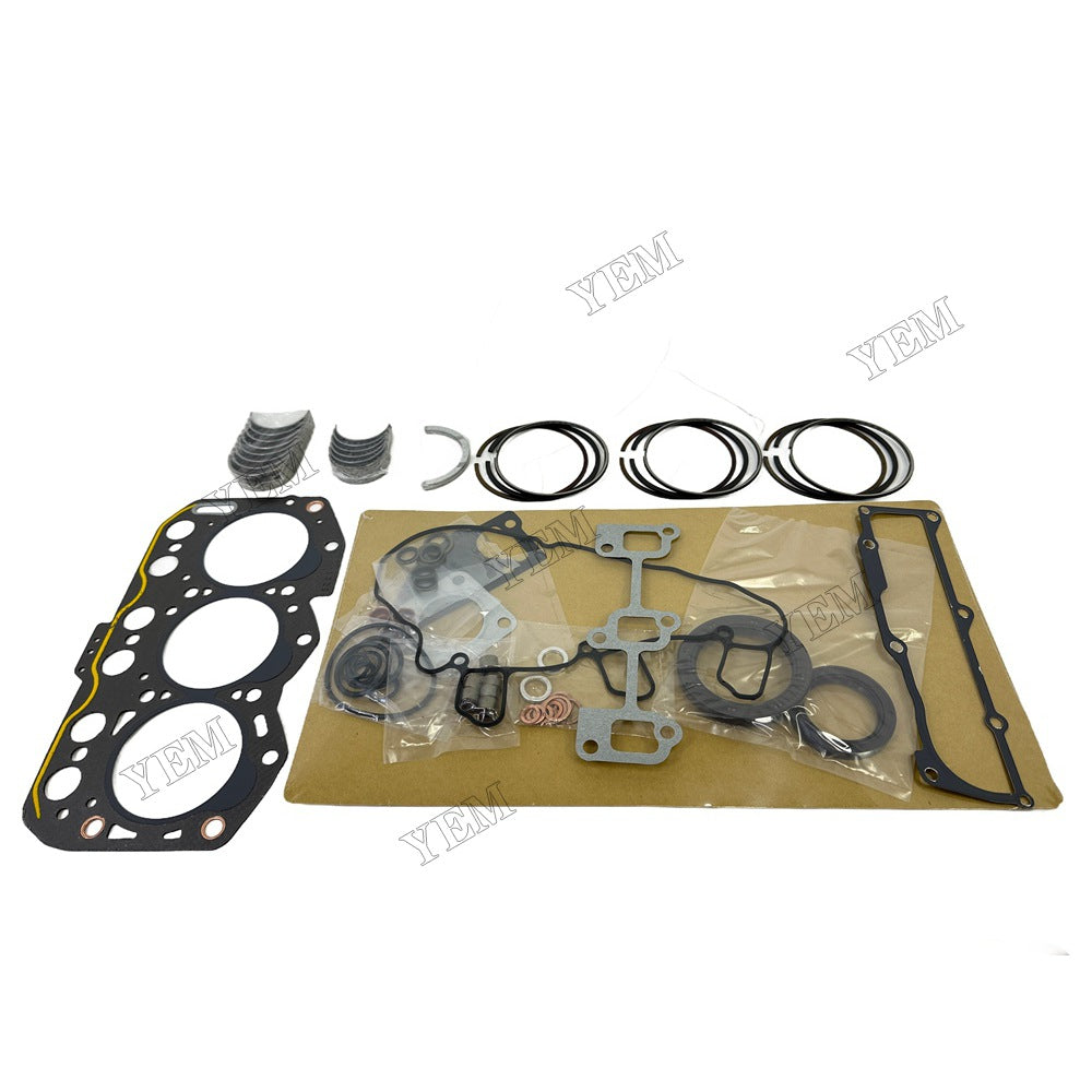 TK376 Piston ring set Gasket kit Crankshaft and Rod Bearings Set For Yanmar